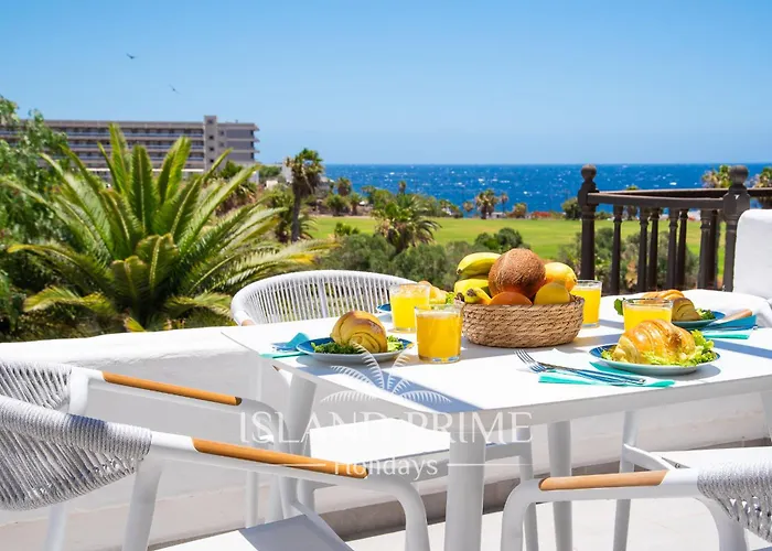 Amazing Sea & Marina Views With Golf Views In Heated Pool Complex Aq846 * San Miguel de Abona