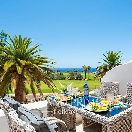 Amazing Sea & Marina Views With Golf Views In Heated Pool Complex Aq846 Apartment San Miguel de Abona